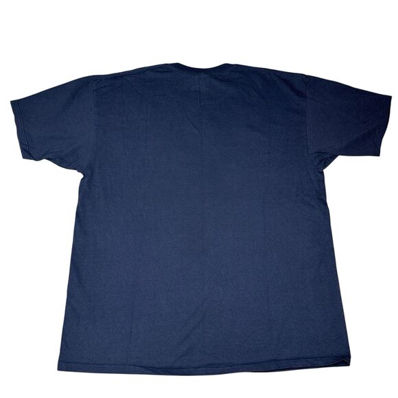 Vintage Disney Store T Shirt Mens Size 2XL All Stars Go Grumpy Blue Cotton - Picture 7 of 7